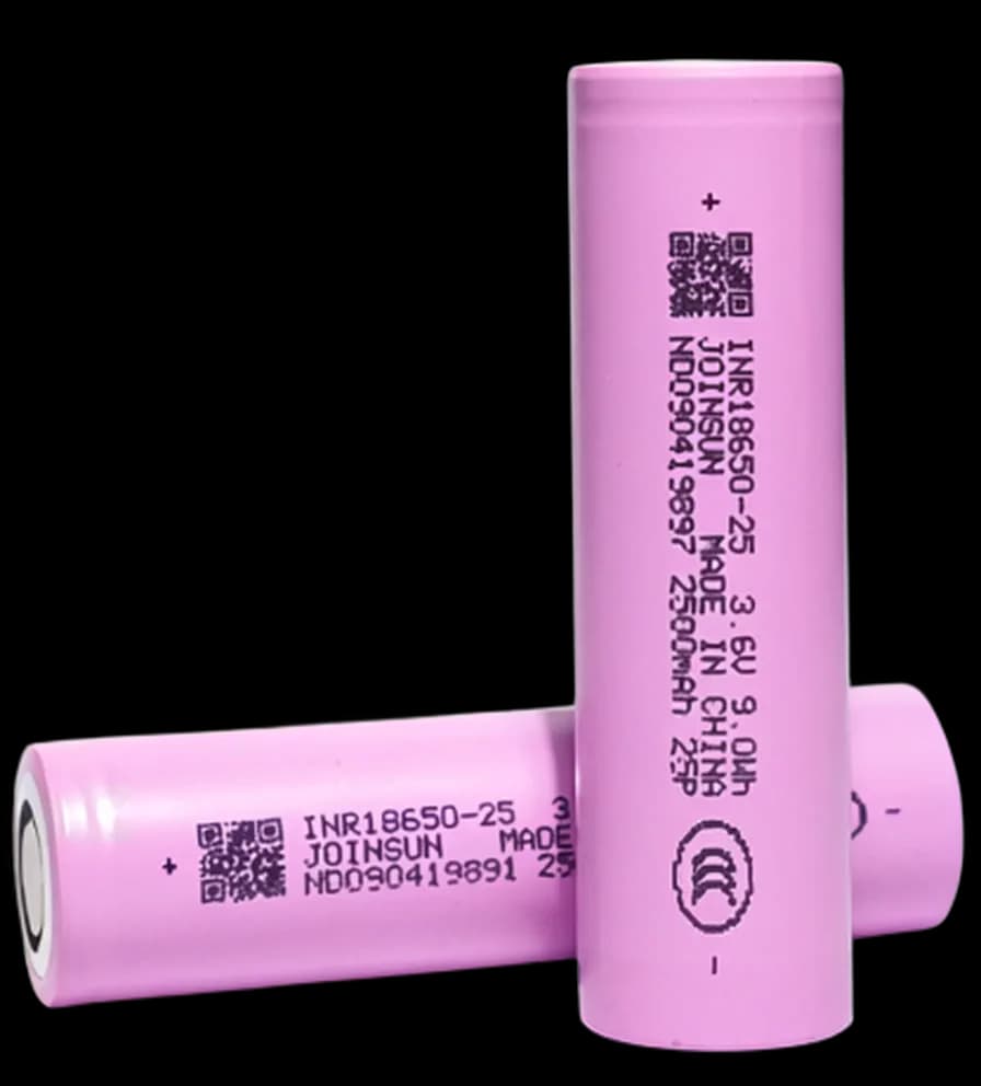 Joinsun INR18650-25P 2500mAh NCM battery cell